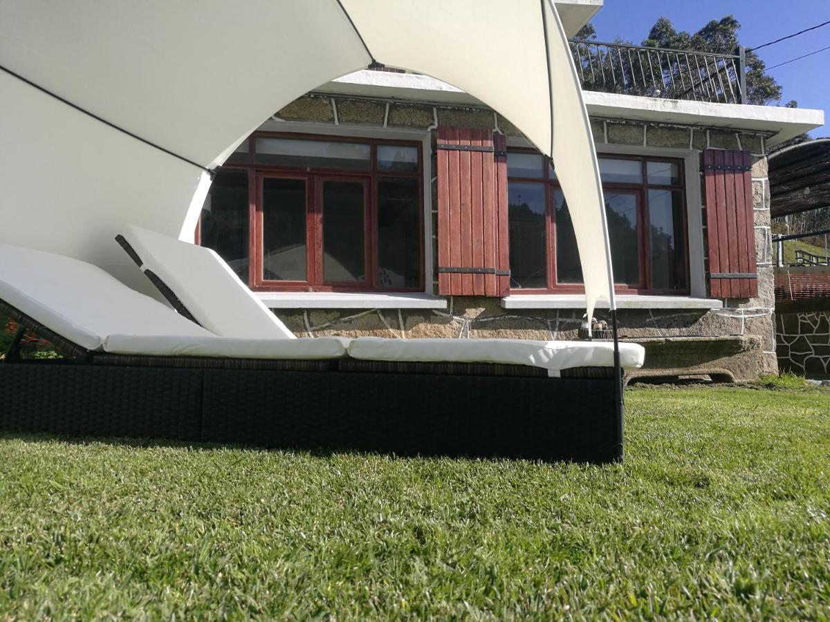 Вилла Casa A Pie De Playa De Carino Doninos Феррол Экстерьер фото