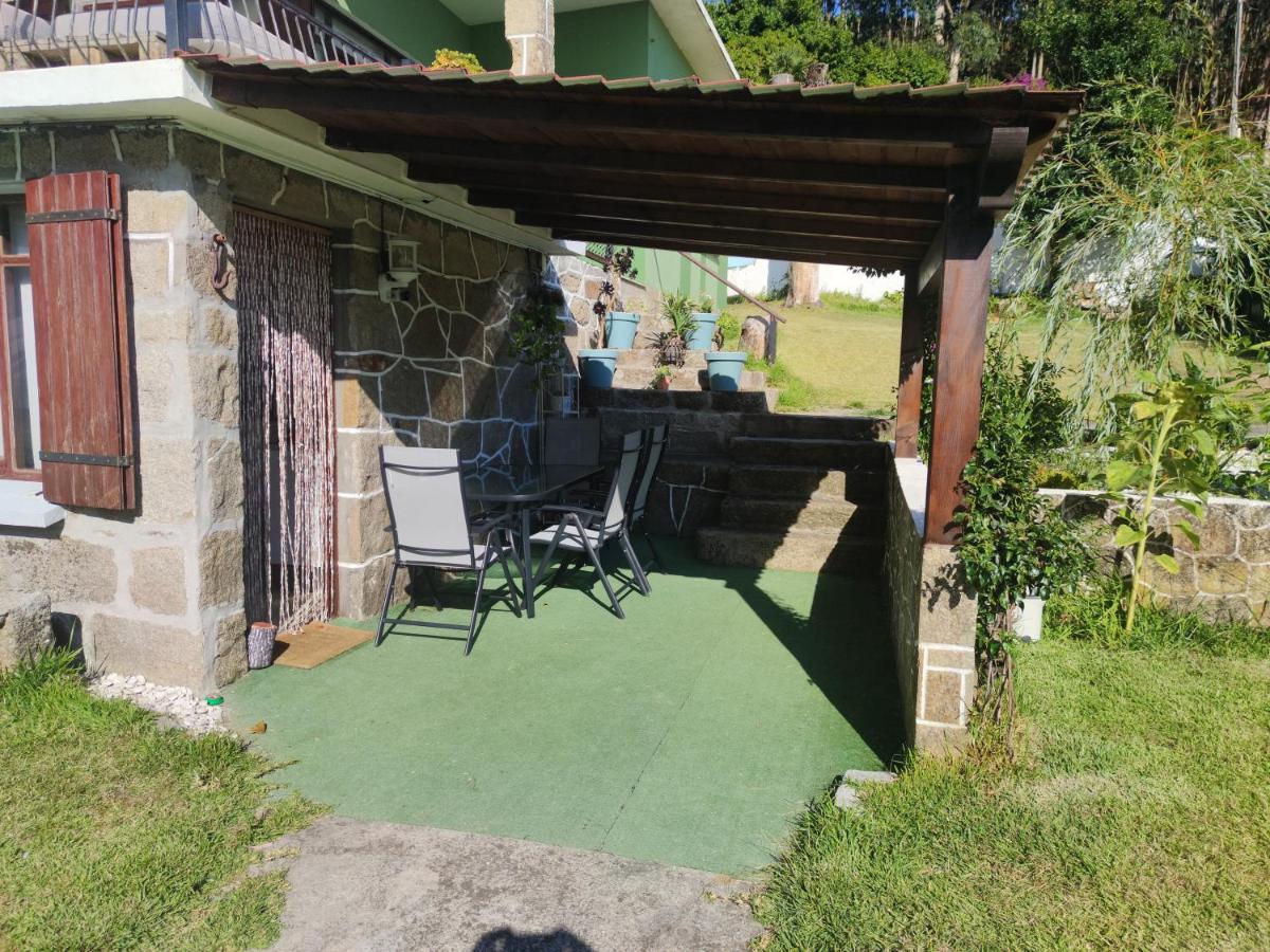 Вилла Casa A Pie De Playa De Carino Doninos Феррол Экстерьер фото