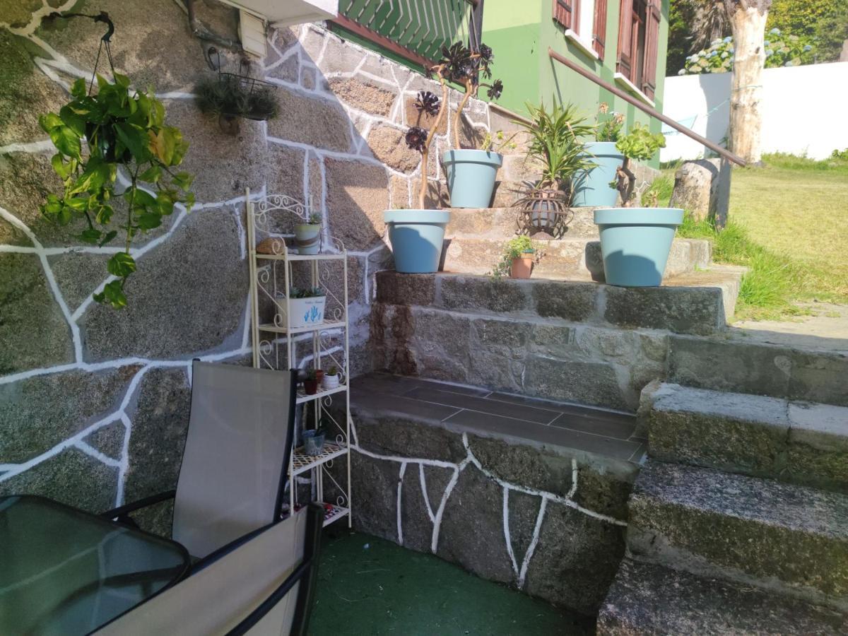 Вилла Casa A Pie De Playa De Carino Doninos Феррол Экстерьер фото